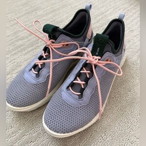 ECCO Women's Sneakers in Gray and Pink
